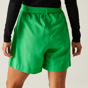 2025 femmes vêtements été ensemble pour dames décontracté 1 pièce ensemble femmes coton surdimensionné chemise et short deux pièces ensemble pour femmes ensemble - Product Image 4