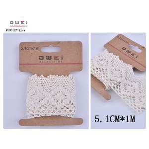12u/c Cinta de algodón decorativa Encaje elegante para decoraciones con estilo - Product Image 1