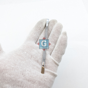 Removedor de Cutículas y Empujador de Uñas de Doble Cara, Reutilizable, de Acero Inoxidable Profesional, Color Gris Roca, para Manicura - Product Image 5