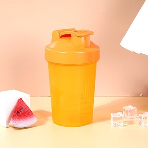 Botellas <span class=keywords><strong>de</strong></span> <span class=keywords><strong>Agua</strong></span> Deportivas <span class=keywords><strong>de</strong></span> Plástico <span class=keywords><strong>de</strong></span> 400 ml con Logotipo Personalizado al por Mayor, Botellas para Batidos <span class=keywords><strong>de</strong></span> Proteínas para Gimnasio y Fitness con Tapa Clásica y Bola Mezcladora - Product Image 4