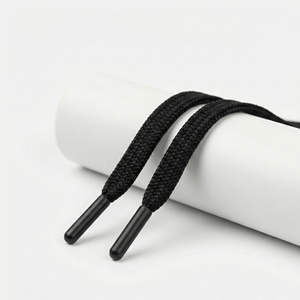 Cordon tressé métallique enduit 100 % coton de qualité supérieure pour capuchons de sweats et vêtements, écologique, moderne, longueur personnalisable - Product Image 3