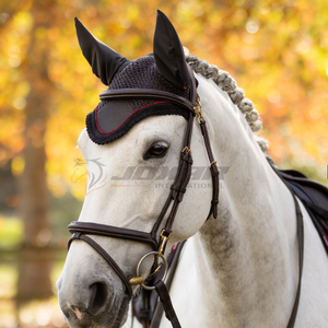 ผ้าคลุมหูม้าแบบถักโครเชต์ผ้าปิดหูสวยงามและซักได้น้ำหนักเบา - Product Image 5