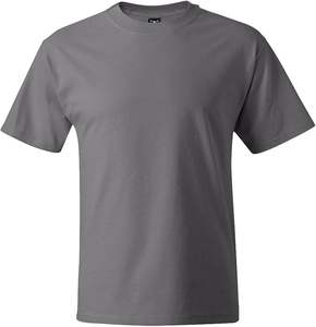 Serigrafía sólida para hombre 100% algodón respetuoso con el medio ambiente gran Camiseta OEM servicio al por mayor precio barato ligero de secado rápido - Product Image 3