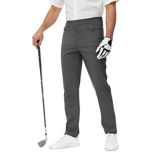 Pantalon de golf pour hommes avec impression personnalisée Tissu extensible respirant Marque sur mesure OEM pour les détaillants - Product Image 1