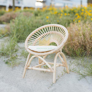 Chaise en rotin arc-en-ciel pour enfants, fabriquée au Vietnam, remise avec bon marché pour jolie chaise en rotin blanc - Product Image 4