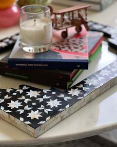 ถาดเสิร์ฟช็อกโกแลตและขนมหรูหราสำหรับเทศกาลรอมฎอนและอีด ถาดทันสมัยประดับมุกอย่างมีศิลปะ - Product Image 6