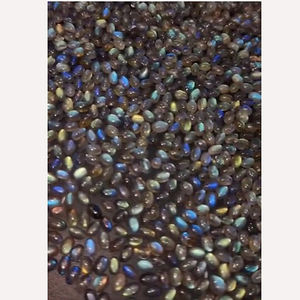 1311 piezas de labradorita natural 7x5mm cabujón ovalado 770 Cts lote Iroc ventas alta calidad labradorita piedra preciosa cabina US $139 para todos - Product Image 3