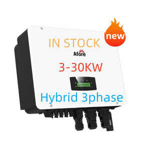 EN VENTA Afore 3 Fase 3/4/5/6/8/10/12/15/17/20/25/30KW Trifásico 230/400V IP65 Solar híbrido de alto voltaje inversor - Product Image 1