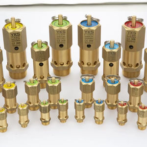 Vanne de sécurité en laiton certifiée CE |   Type scellé |   Connexion de 1″ |   Pression de 21 à 65 bars |   MS58 Laiton - Product Image 1