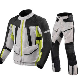 Traje de cuero personalizado para mujer, equipo de protección de dos piezas para montar en motocicleta para mujer con marca opcional - Product Image 1