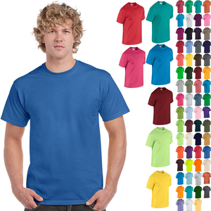 Camisetas personalizadas a granel para hombre 100% algodón sólido liso manga corta ropa directa impresión OEM Bangladesh ropa exportador camisetas - Product Image 5