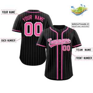 Maillot de baseball personnalisé uniforme d'équipe personnalisé chemise à boutons numéro de nom en impression numérique logo personnalisé séchage rapide respirant - Product Image 3