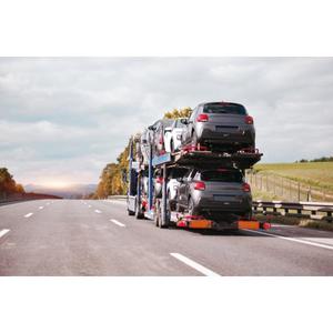 Remorque de transport pour SUV, fourgons et voitures, largeur réglable, avec sangles de sécurité. - Product Image 5