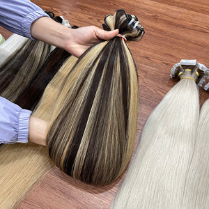 Proveedor de los Más Vendidos de Alibaba: Cabello Teñido con Trama de Colores, Ondulado Natural y Liso, Doble Trama, Cutícula Alineada, Cabello Virgen Vietnamita - Product Image 6