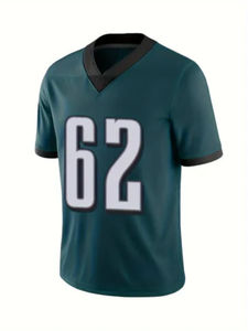 Camiseta atlético de fútbol americano profesional, tamaño personalizado, ropa deportiva al aire libre de alta calidad, diseño de manga corta transpirable - Product Image 2