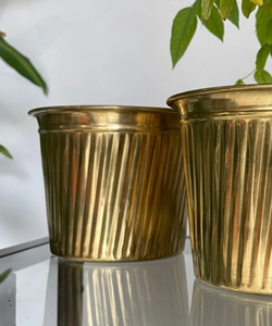 Maceta de Latón Estilo Clásico Rived para Vegetales o Flores, Acabado con Recubrimiento en Polvo, Ecológica, Uso Interior/Exterior, Color Personalizable - Product Image 6