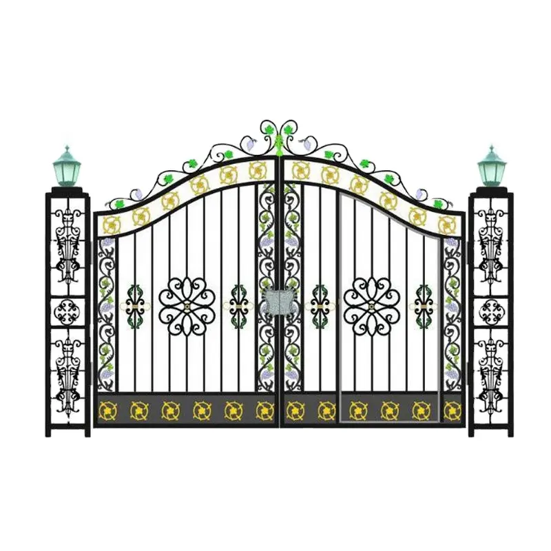 iron house gate/iron gate design/stainless steel gate