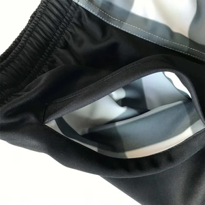 Los últimos pantalones cortos de rugby teñidos lisos transpirables, pantalones cortos de fútbol con estampado Digital, deportes para correr, algodón 100%, cintura elástica para hombres y mujeres - Product Image 2