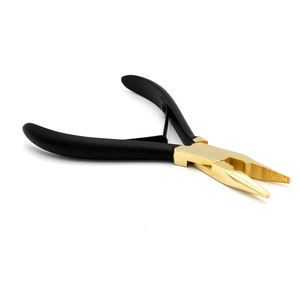 Los mejores alicates de extensión de cabello de Color sólido profesional de la mejor calidad/alicates de extensión de cabello de acero inoxidable de grado quirúrgico Premium - Product Image 2