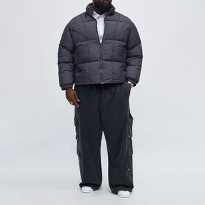 Chaqueta acolchada para hombre, elegante, transpirable, con relleno cómodo y duradero, acabado OEM ODM, ropa de abrigo térmica para la temporada fría - Product Image 1