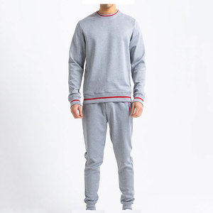 Chándal personalizado superventas para hombre, chándal para hombre, conjunto de traje para correr, Sudadera de cuello redondo, conjunto de pantalones de 2 piezas para hombre - Product Image 1