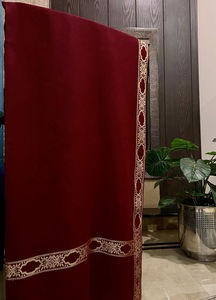 Easily Washable Winter Warm Plain Scarf <b>Wool</b> <b>Shawl</b> for Women Hot Selling Soft Fabric Made Double-Sided Women Casual <b>Shawl</b> - Product Image 4