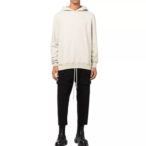 Vente en gros de sweats à capuche bon marché pulls unis en coton pour hommes femmes jeunes vêtements doux et chauds approvisionnement en vrac pour un usage quotidien - Product Image 5