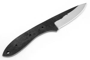 Nordic Forge NF80 1095 Acier DIY Lame brute pour couteau EDC à lame fixe, finition Scande Grind, Kit de lames brutes OEM Full Tang Bushcraft - Product Image 6