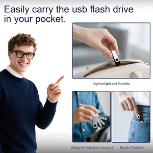 USB2.0 Thumb Drive 8GB <strong>Flash</strong> Drive Swivel <strong>Flash</strong> Drives - Product Image 3
