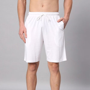 Ensemble de jogging d'été pour homme, t-shirt à manches courtes et short, 2 pièces, en coton respirant tricoté - Product Image 5