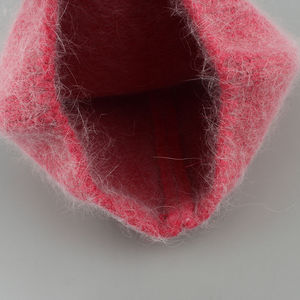 Gorro de punto de moda, cálido, suave y acogedor, forrado de lana, ajustable, elegante, para exteriores, para clima frío, para el invierno. - Product Image 6