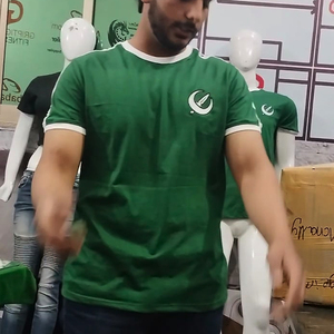 Ringer Tri-blend cuello redondo camisetas personalizadas camisetas para hombres/mujeres diseñar su propia camisa añadir texto logotipo personalizado camiseta - Product Image 1