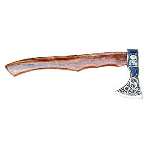 Venta al por mayor pedidos a granel personalizados OEM ODM servicio hecho a mano Mini hacha de acero de Damasco de alto carbono con mango de madera de corte al aire libre - Product Image 5