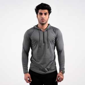 Lightweight Breathable Training <b>Hoodie</b> for Men Moisture-Wicking Performance <b>Hoodie</b> for Gym and Outdoor <b>Workouts</b> - Product Image 6
