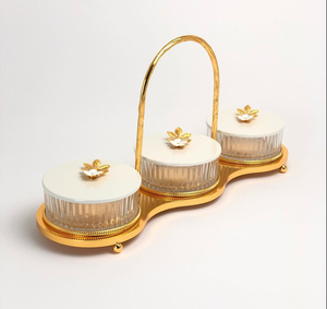 <span class=keywords><strong>Zuccheriera</strong></span> in Metallo Argentato Placcato <span class=keywords><strong>Argento</strong></span> per Matrimoni, Ciotola per Caramelle in Acrilico con Coperchio - Product Image 5