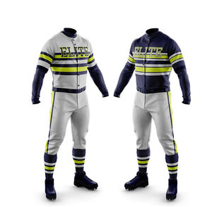 Comprar nueva etiqueta personalizada al por mayor de moda caliente diseño profesional cliente transpirable demanda conjunto de uniforme de béisbol - Product Image 1