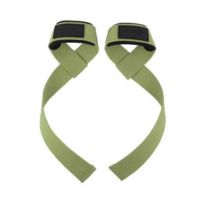 Muñequeras de levantamiento para levantamiento de pesas gran oferta soporte acolchado de neopreno algodón Fitness entrenamiento antideslizante Unisex personalizable Anax - Product Image 4