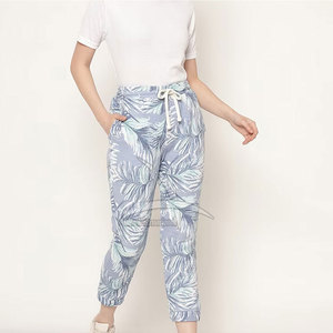 Factory Direct Sale Plus Size Women's <b>Trouser</b> Winter Mid Waist Flat Breathable Quick Dry Eco-Friendly 100% Cotton Casual Workout - Product Image 5