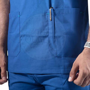Uniforme médico transpirable de Color sólido, ropa de calle de diseño personalizado, uniforme médico de alta calidad - Product Image 6