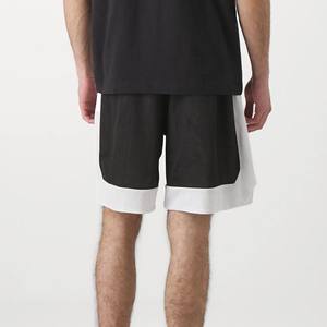 <b>Men's</b> Black <b>White</b> Athletic Basketball <b>Shorts</b> Breathable Quick Dry Sportswear Casual Style Gym Training Wear Eco-Friendly Solid - Product Image 2