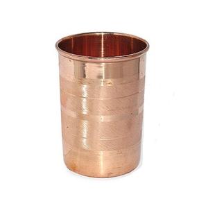 Verre à eau rond de taille personnalisée, dernier design, verre à jus en cuivre, service de boissons, prix abordable - Product Image 1