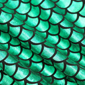 Small Siren Child Costume with Wig - Product Image 4
