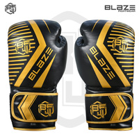 Gants de boxe en cuir véritable à séchage rapide et anti-humidité, avec fermeture auto-agrippante, pour Muay Thai et entraînement sur sac de frappe lourd – Vente en gros