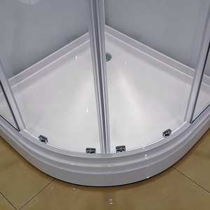 Usine nouveau design cadre en aluminium étanche en verre trempé salle de bain douche cabine de douche - Product Image 5