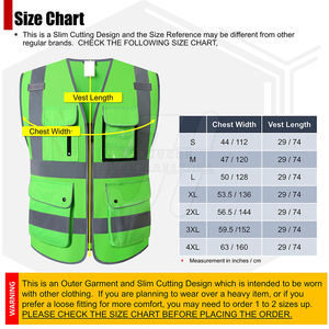 Dernier modèle de gilet de sécurité pour hommes, gilet réfléchissant imperméable et léger de grande taille à faible quantité minimale de commande et logo personnalisé - Product Image 6