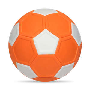 Ballon de football d'entraînement de haute qualité, écologique, intérieur/extérieur, pour attaquant, ailier, dribble, plaquage, durable et confortable - Product Image 1