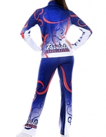 Survêtement d'échauffement pour équipe de danse, vente en gros, survêtement de cheerleading pour jeunes, survêtement de gymnastique, survêtement d'échauffement personnalisé pour cheerleading