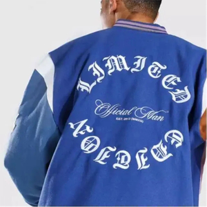 Custom Logo Giacca Baseball 100% Wool Quick Dry Breathable Animal Print <b>Summer</b> Couple College <b>Men's</b> Letterman <b>Jacket</b> - Product Image 5