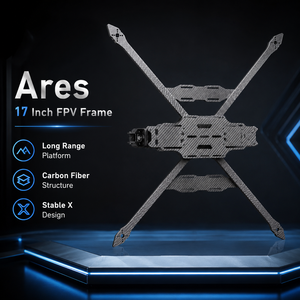 Marco de Dron FPV de Fibra de Carbono Ares de 17 Pulgadas, Kit de Marco de Cuadricóptero UAV de Largo Alcance para Construcción Personalizada Profesional - Product Image 2