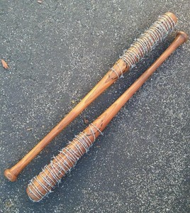 Nuevo Diseño Exclusivo de Palo de Béisbol Profesional de Madera de Arce con Enrollado de Alambre Estilo Walking Dead, Resistente y de Calidad Internacional - Product Image 4